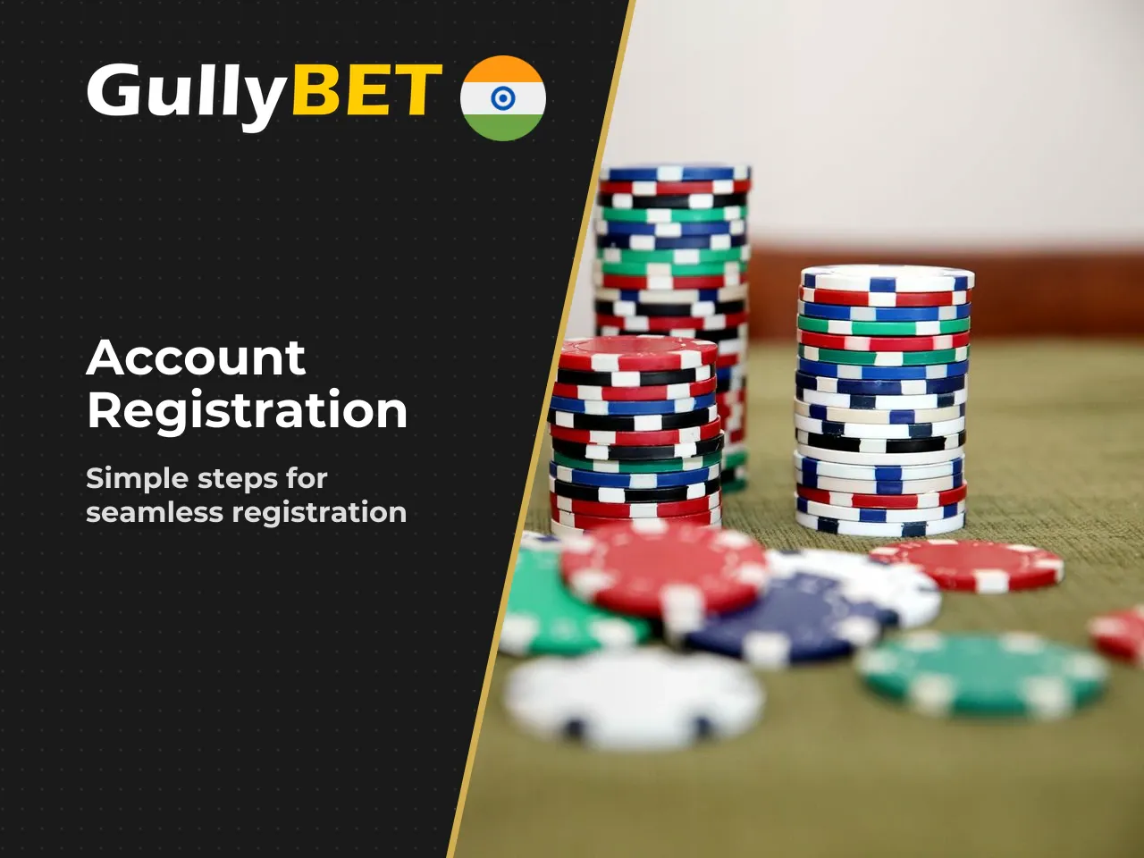 Registration, Account and Verification Flow. Creating