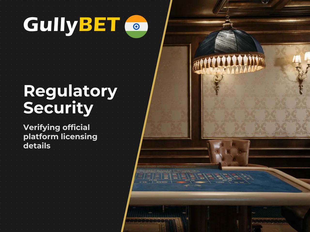 Licensing claims Gullybet's marketing materials reference