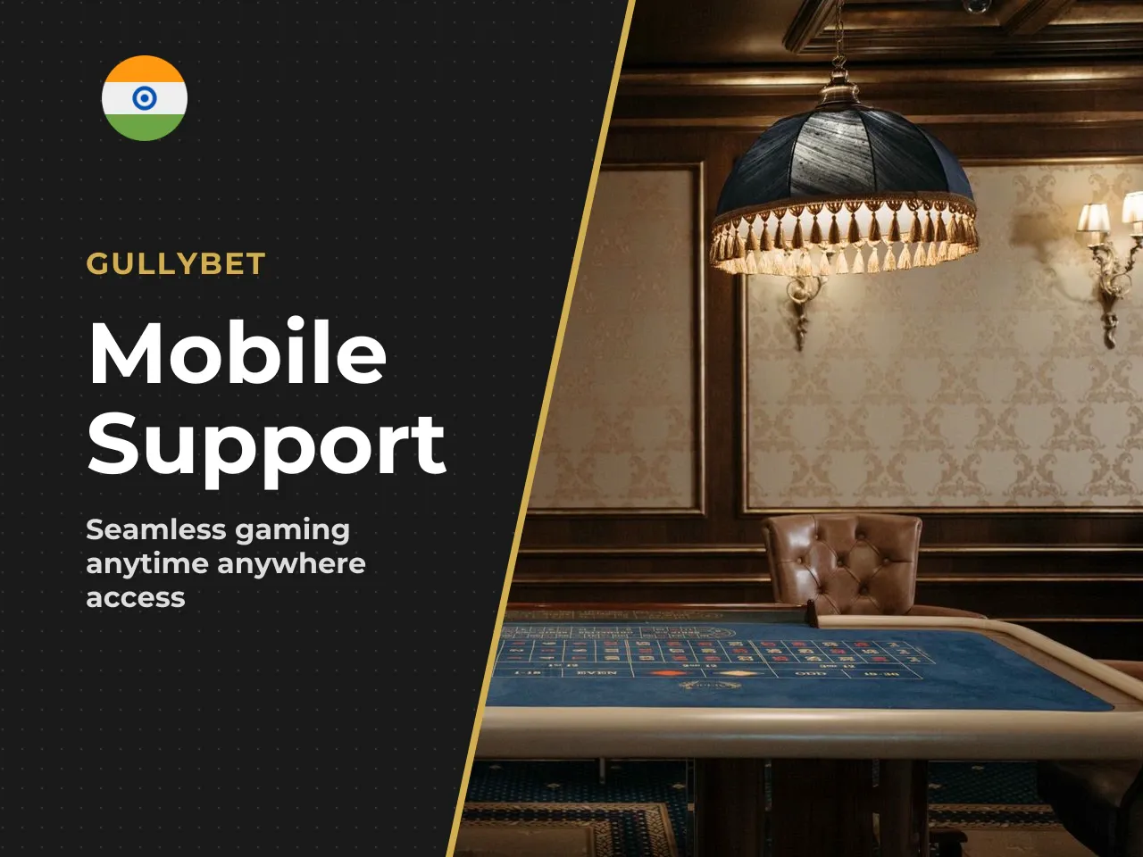 Mobile Experience and Customer Support. Gullybet
