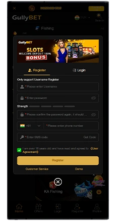 gullybet app registration