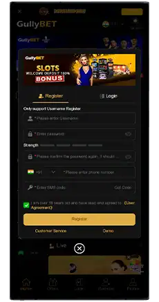 gullybet register